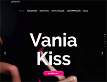 Tablet Screenshot of evania.es